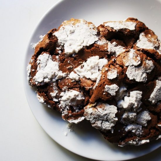 Cookie de Chocolate sem Farinha (flourless)