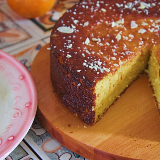 Receita de Bolo de Laranja e Farinha de Amêndoa sem Glúten